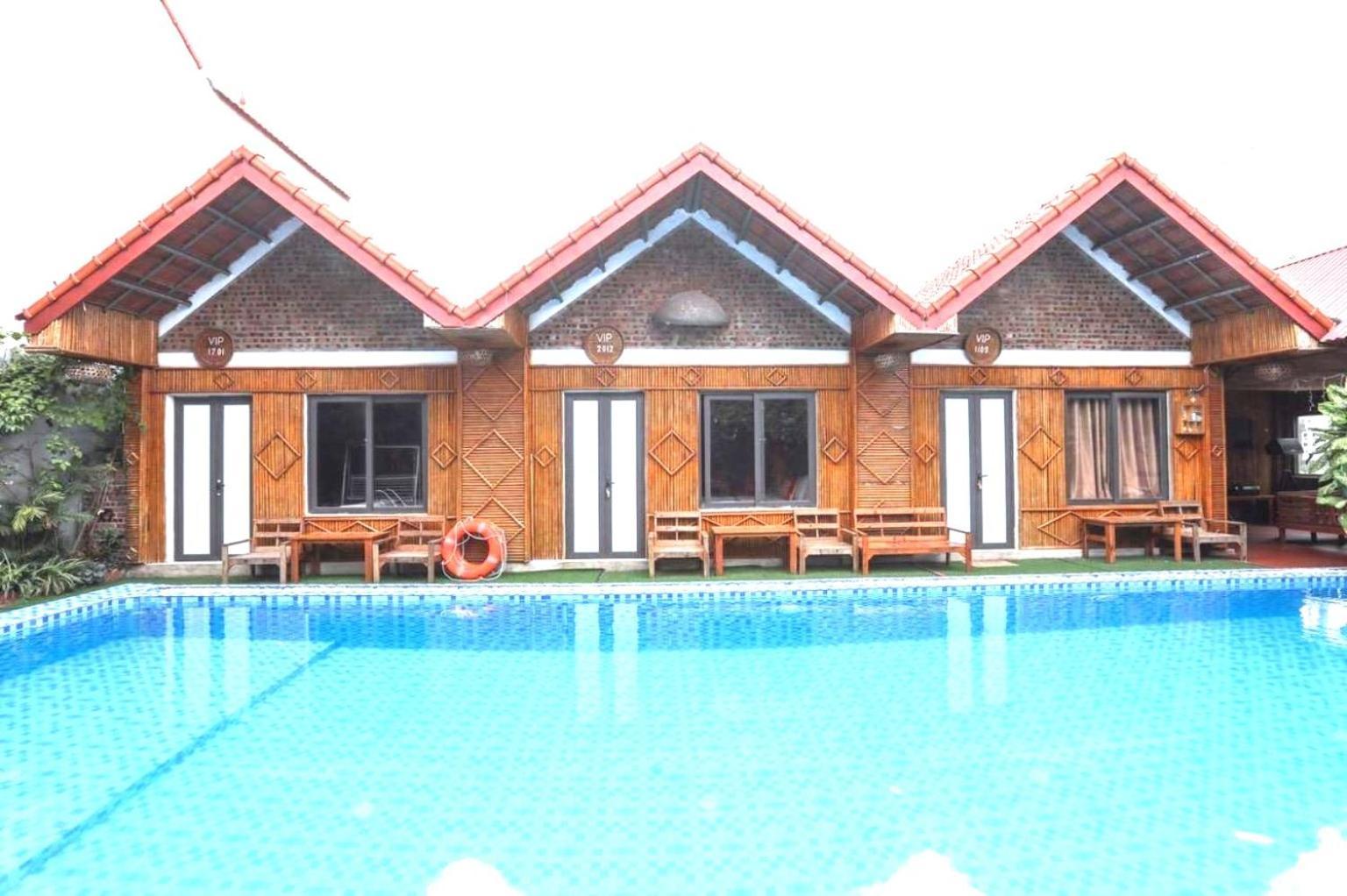 Tam Coc Charming Bungalow Ninh Bình Exteriör bild