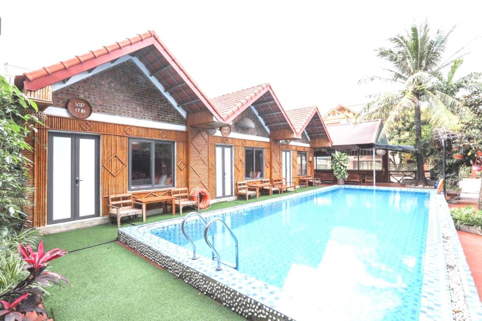 Tam Coc Charming Bungalow Ninh Bình Exteriör bild