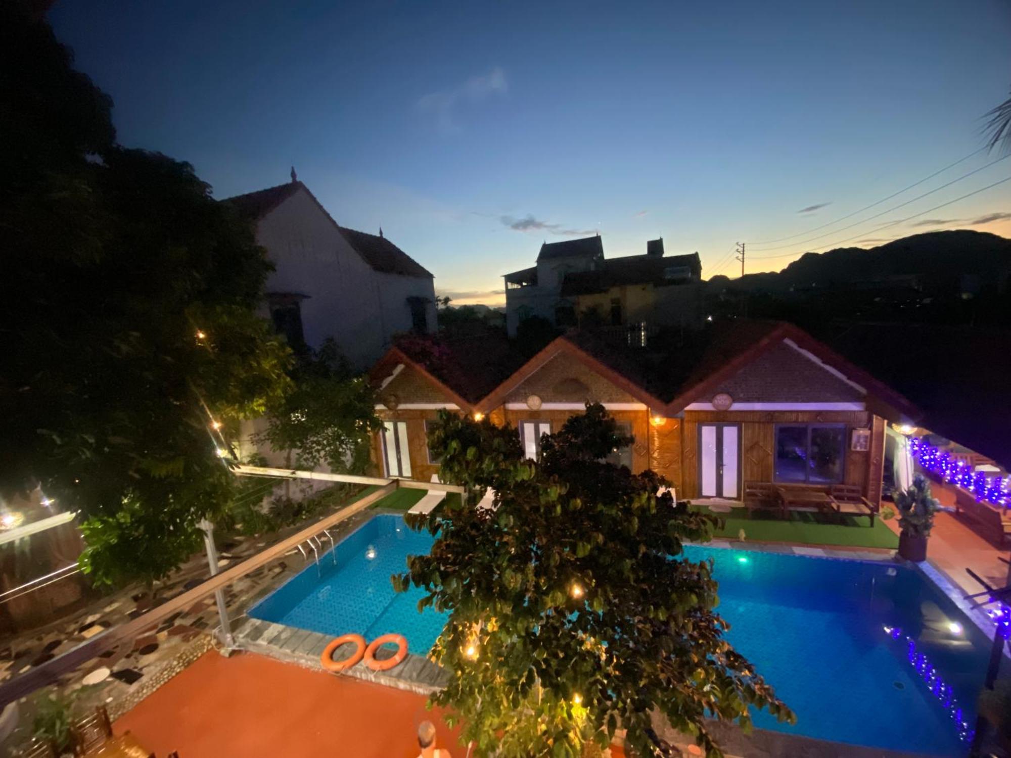 Tam Coc Charming Bungalow Ninh Bình Exteriör bild